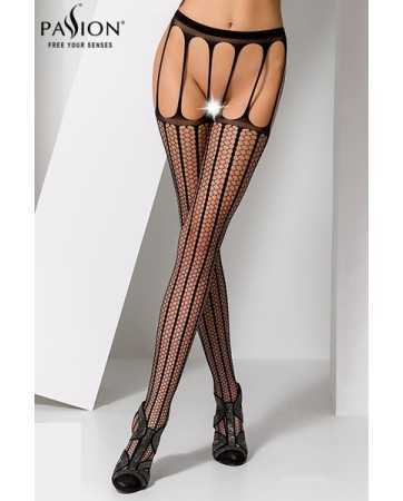 Collants ouverts S004 - Noir13396oralove