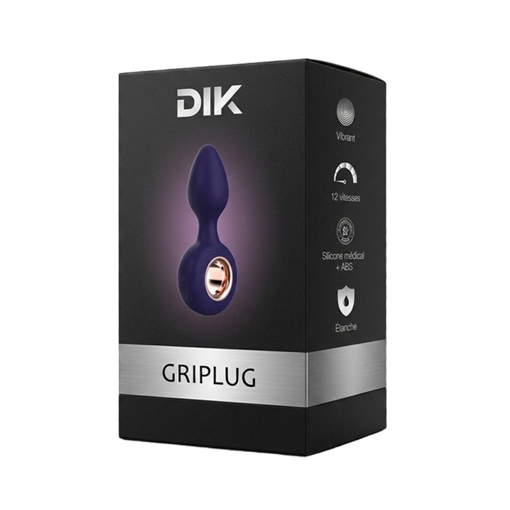 Plug vibrant Griplug - DIK - Oralove