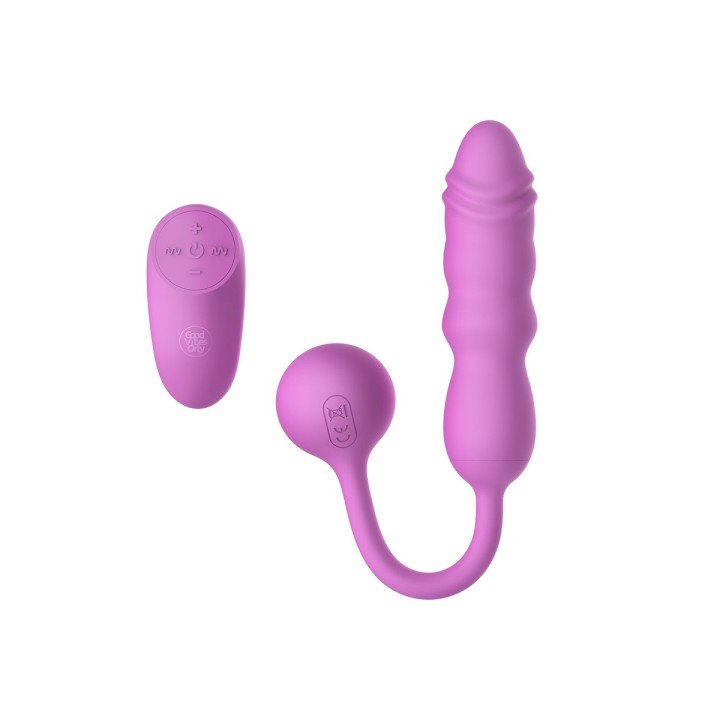 Mini vibro va-et-vient télécommandé - Good Vibes Only - Oralove