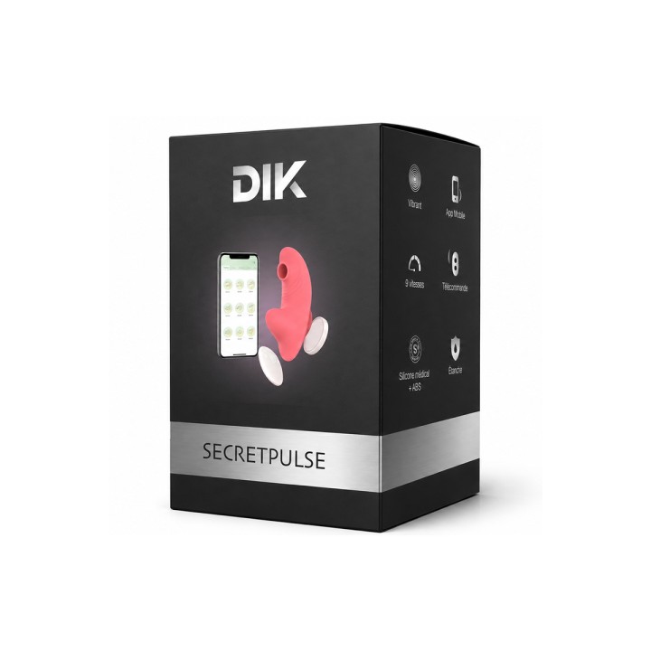 Culotte vibrante connectée Secret Pulse - DIK - Oralove