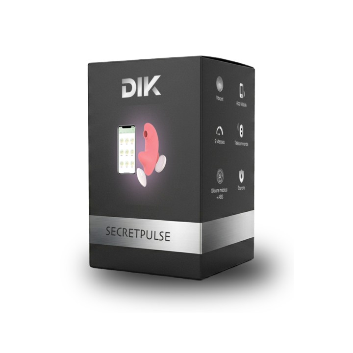 Culotte vibrante connectée Secret Pulse - DIK - Oralove