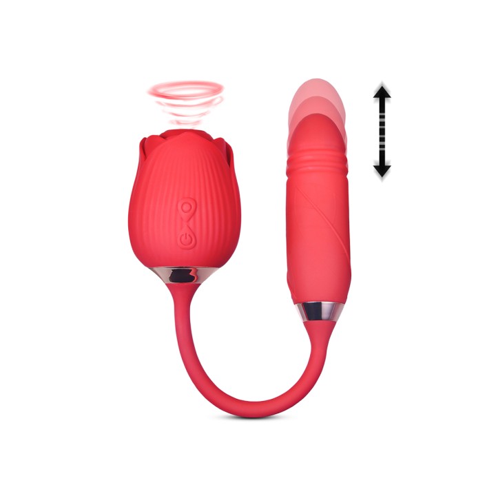 Stimulateur à va-et-vient et aspiration Blisslink - DIK - Oralove