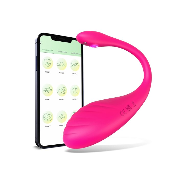 Oeuf vibrant connecté Luvegg - DIK - Oralove