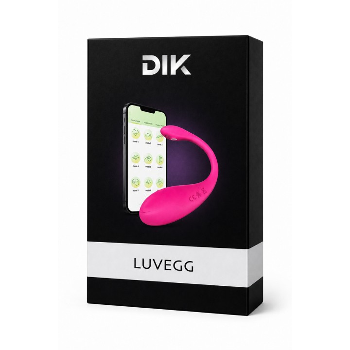 Oeuf vibrant connecté Luvegg - DIK - Oralove