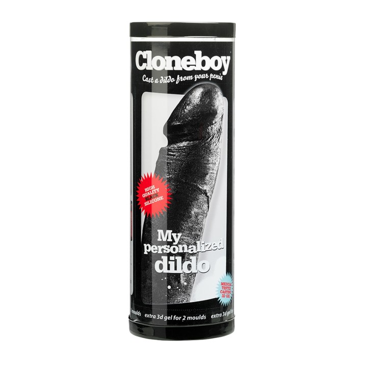 Gode personnalisable noir Cloneboy - Oralove