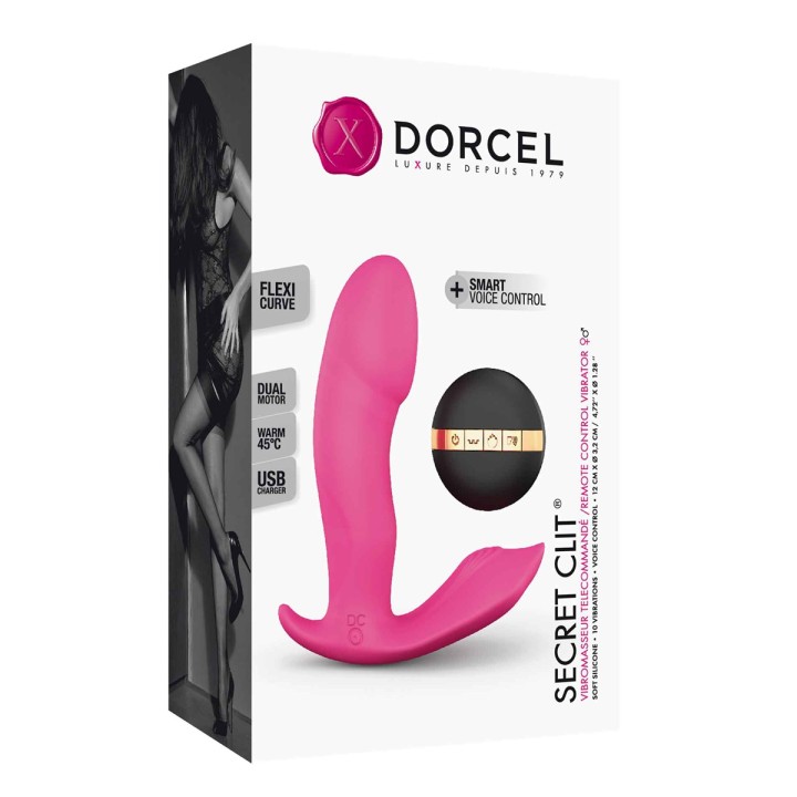 Stimulateur télécommandé Secret Clit - Oralove