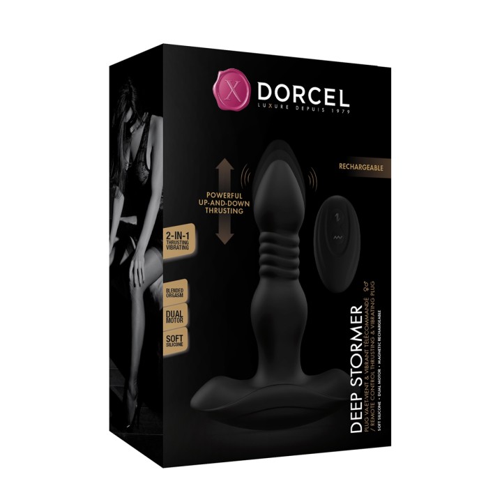 Plug va-et-vient Deep Stormer - Dorcel - Oralove