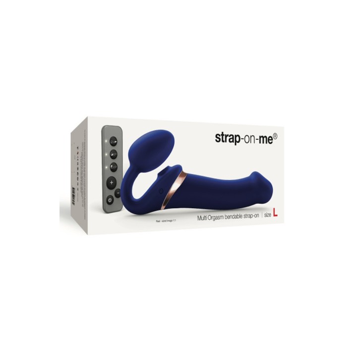 Strap-on-me Multi Orgasm bleu nuit L - Oralove