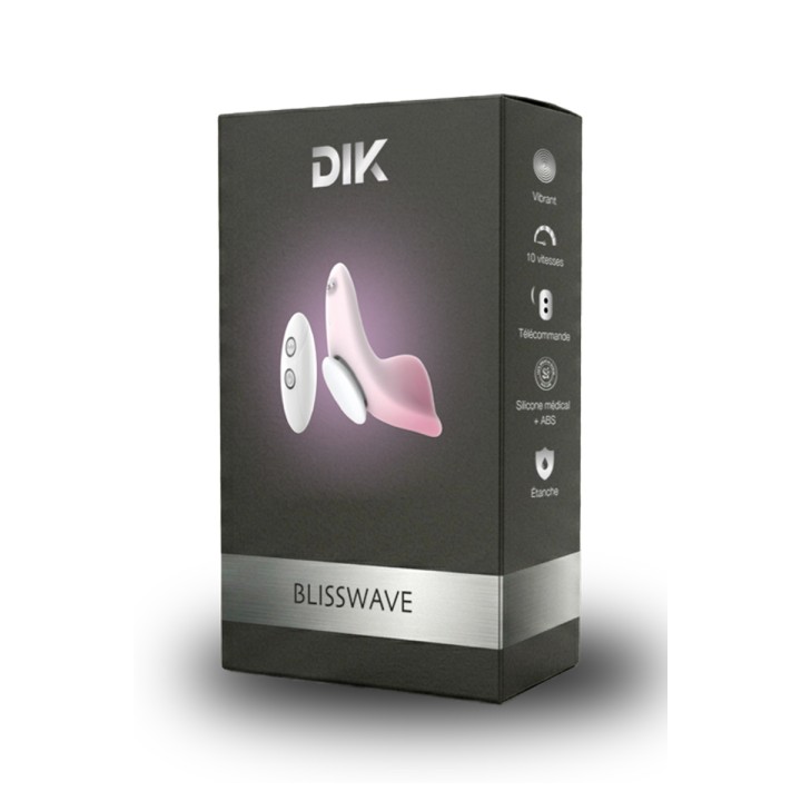 Culotte vibrante télécommandée Blisswave - DIK - Oralove