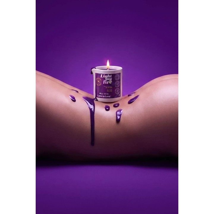 Bougie à sensation Light My Fire - Love to Love - Oralove