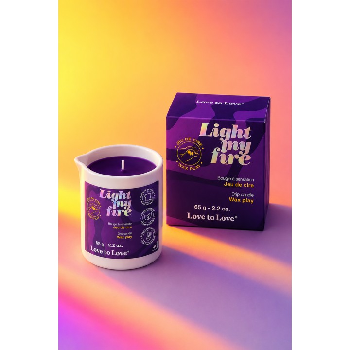 Bougie à sensation Light My Fire - Love to Love - Oralove