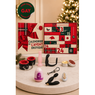 Calendrier de l’Avent érotique 24 surprises pour couple gay - 2026 - Oralove