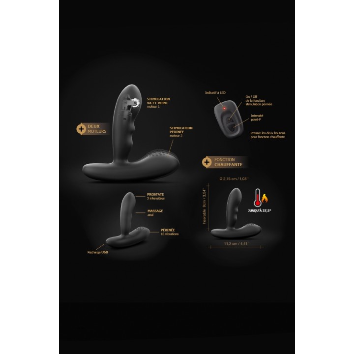 Stimulateur prostatique P Stroker - Oralove