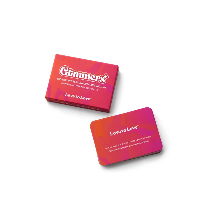 Kit de messages personnalisable Glimmers - Love To Love - Oralove