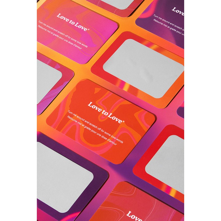Kit de messages personnalisable Glimmers - Love To Love - Oralove