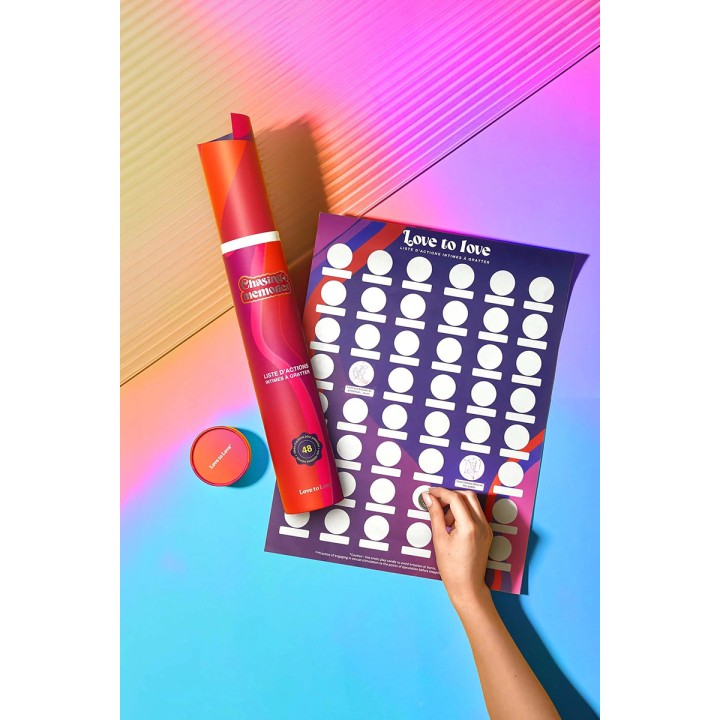 Jeu à gratter Chasing Memories - Love To Love - Oralove