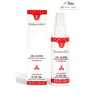 Lubrifiant Bio Framboise 100ml - Divinextases - Oralove