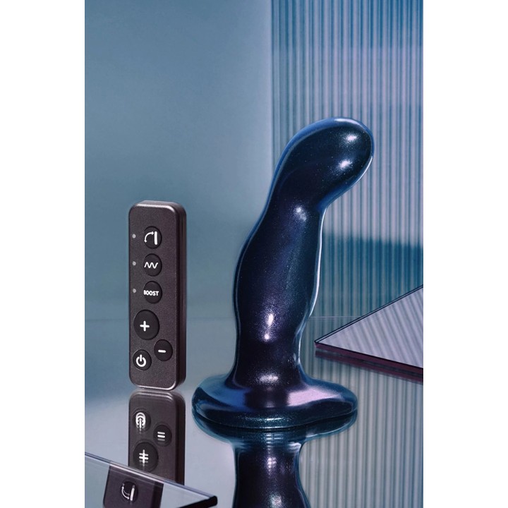 Dildo fingering et vibrant bleu - Strap On Me - Oralove