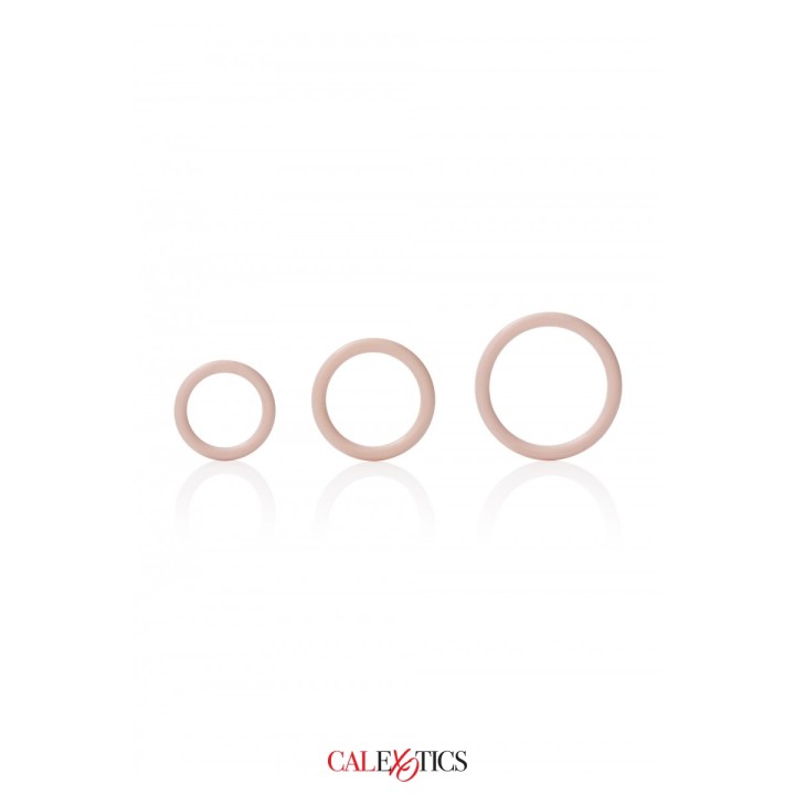 Pack 3 anneaux Silicone - Calexotics - Oralove