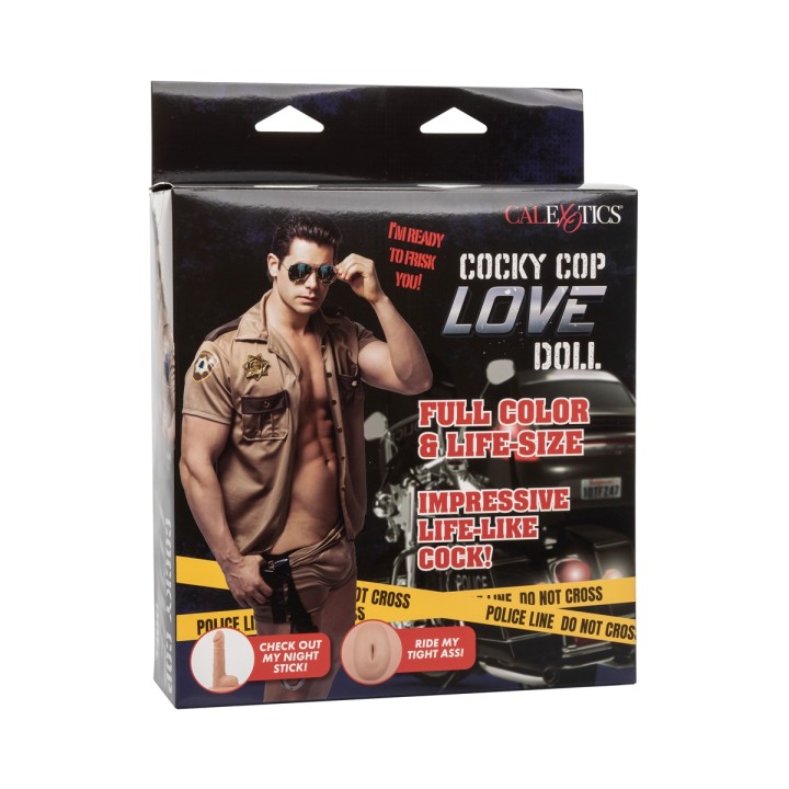 Poupée masculine Cocky Cop Love Doll - Oralove