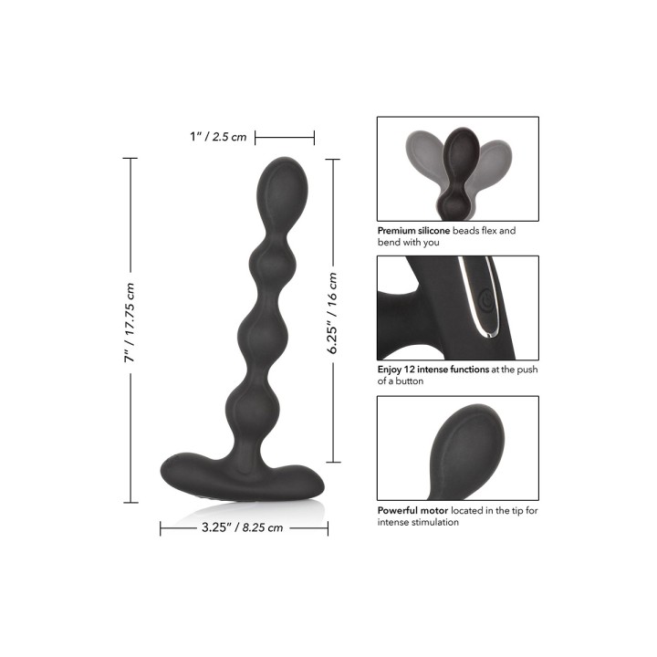 Stimulateur anal Eclipse Slender Beads - Oralove