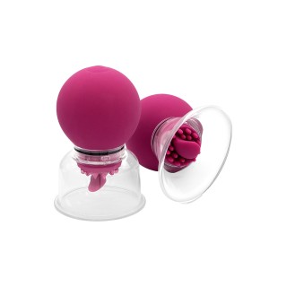 Pompe à clitoris et tétons rotative et vibrante - She.E.O. - Oralove