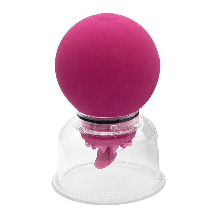 Pompe à clitoris et tétons rotative et vibrante - She.E.O. - Oralove