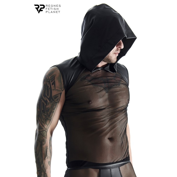 T-shirt à capuche en mesh - Regnes - Oralove