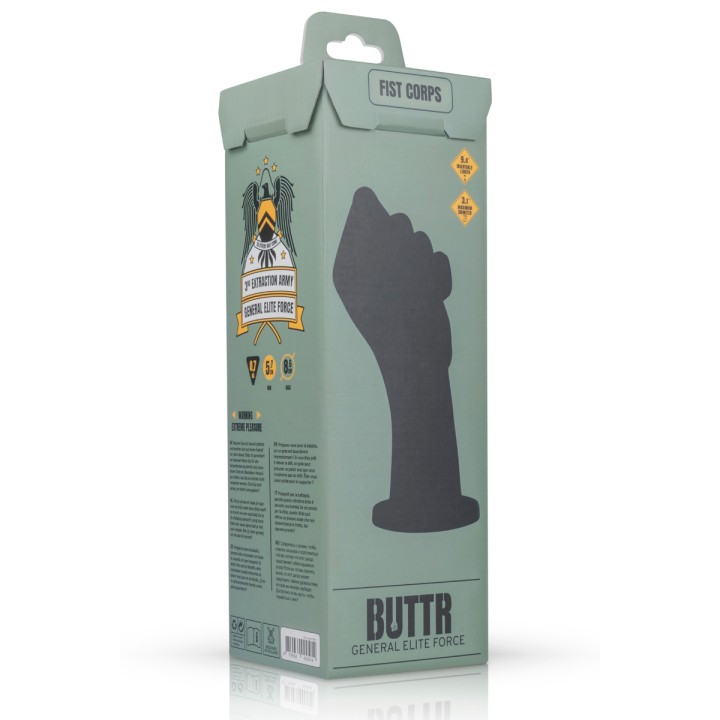 Poing fermé 22x8,6cm Fist Corps - BUTTR - Oralove