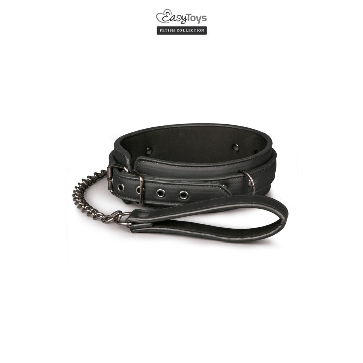 Collier fétichiste et laisse - Easytoys Fetish Collection - Oralove