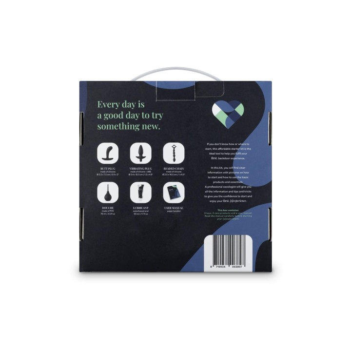 Coffret plaisir anal First Backdoor Experience - Loveboxxx - Oralove