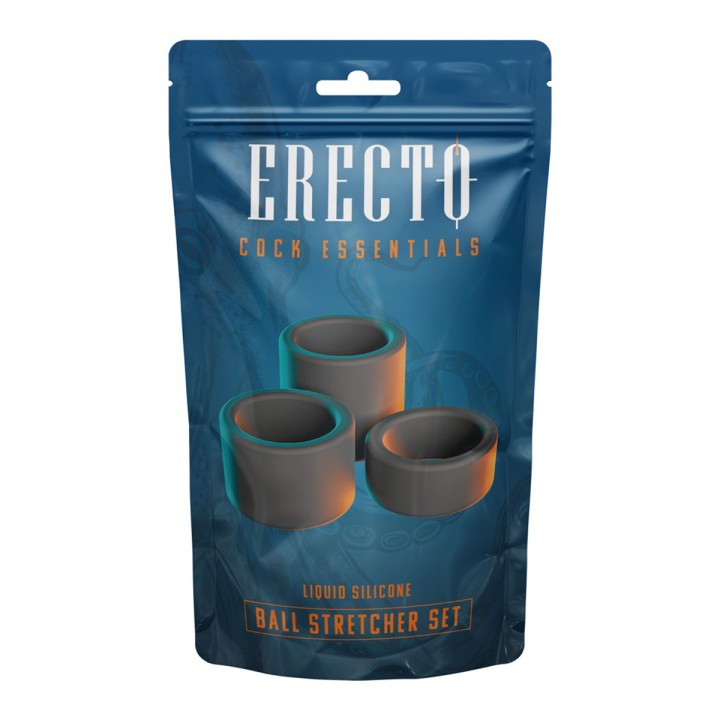 Set 3 Ball Stretcher liquid silicone - Erecto - Oralove