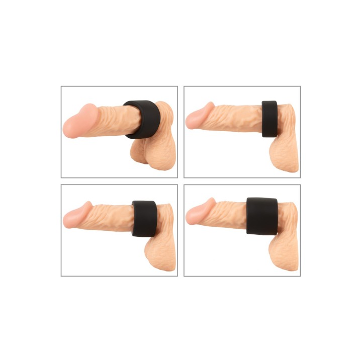 Set 3 Ball Stretcher liquid silicone - Erecto - Oralove