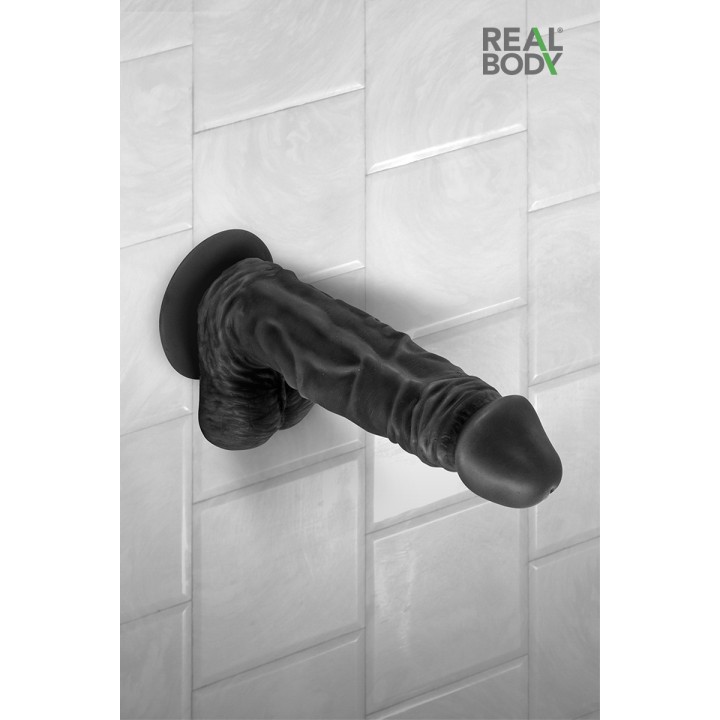Gode réaliste 18 cm - Real Tony Noir - Oralove