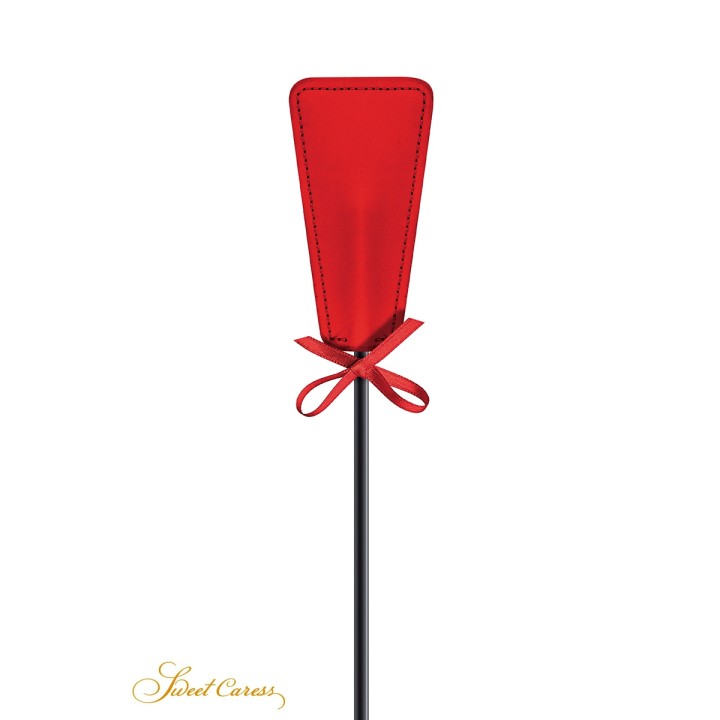 Tapette à pompon rouge - Sweet Caress - Oralove