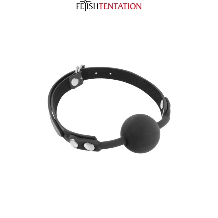 Baillon boule noir - Fetish Tentation - Oralove