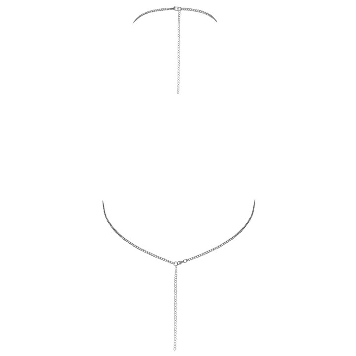 Top en métal argenté - Cottelli ACCESSOIRES - Oralove