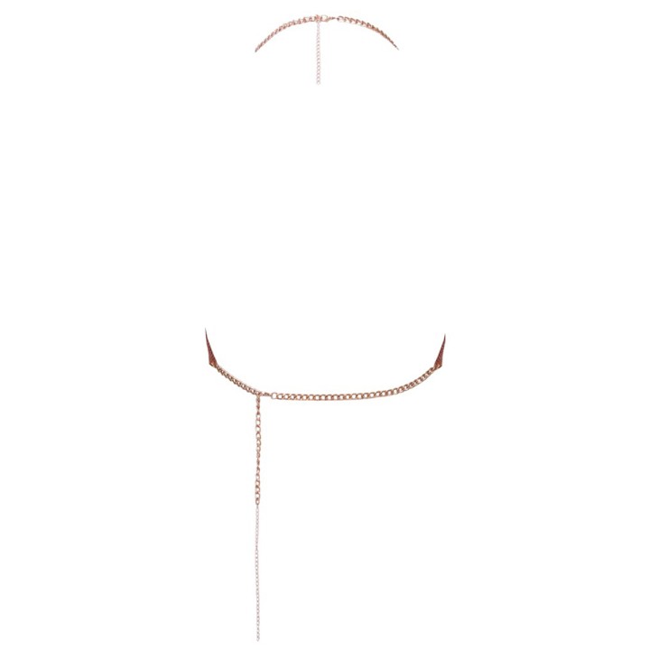 Top en métal doré rose - Cotelli ACCESSOIRES - Oralove