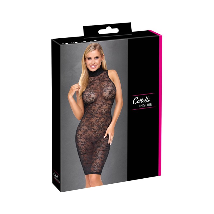Robe mi-longue en dentelle - Cottelli LINGERIE - Oralove