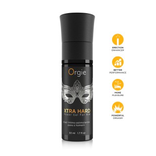 Gel stimulant l'excitation et l'érection Xtra Hard - Oralove