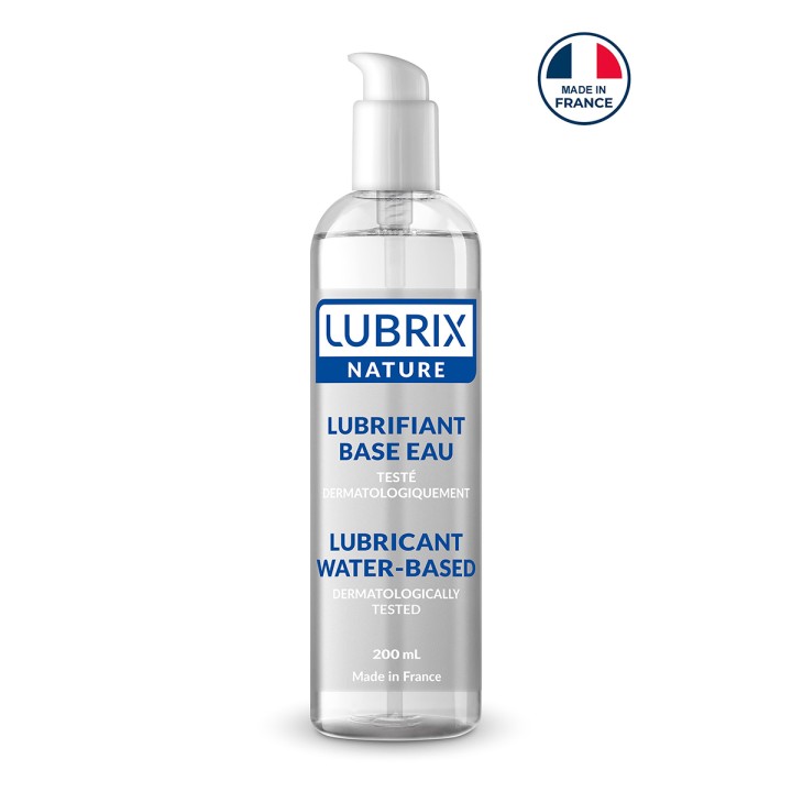 Lubrifiant Lubrix nature base eau 200 ml - Oralove