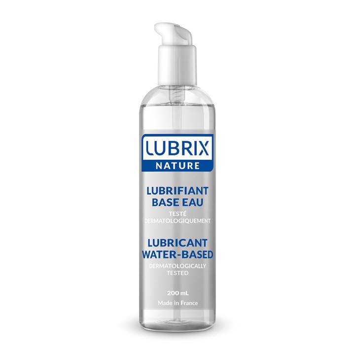 Lubrifiant Lubrix nature base eau 200 ml - Oralove