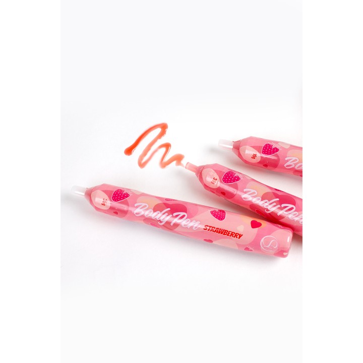 Stylo comestible Fraise - Oralove