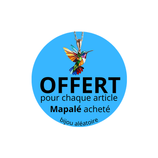 Un bijou colibri ou goodies offert par article Mapalé acheté - Oralove