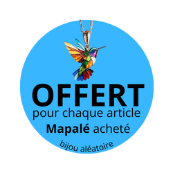 Un bijou colibri ou goodies offert par article Mapalé acheté