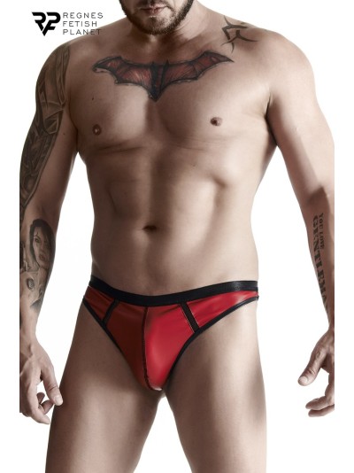 String en wetlook rouge - Regnes