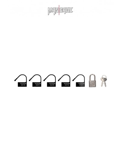 6 Cadenas  noir - Mancage