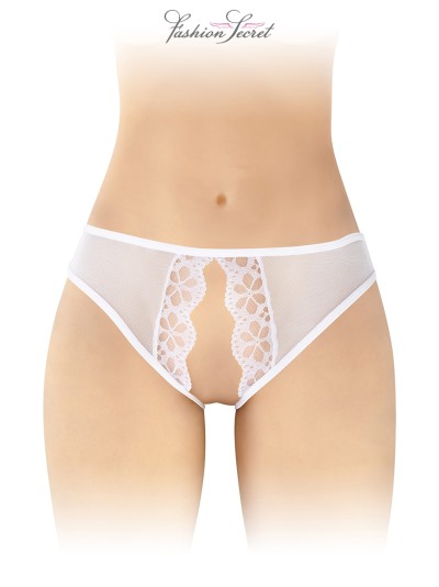 Culotte blanche ouverte Ambre - Fashion Secret