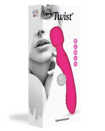 Vibrador 2 en 1 Twist14157oralove