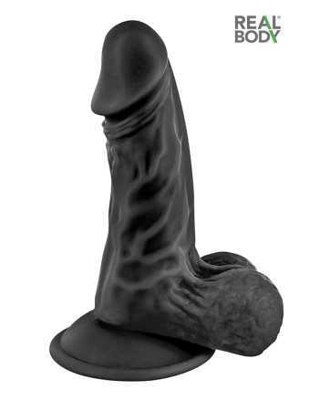 Realistic black dildo 13 cm - Real Mike15728oralove